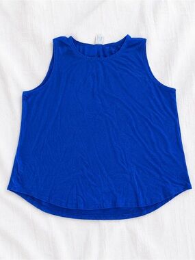 Cupio Royal Blue Sleeveless Tank Top